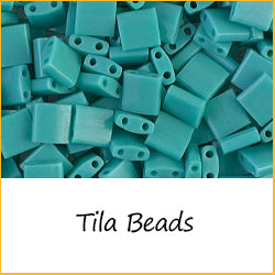 Tila Beads, Color 455, Medium Blue Iris (10 gr.) - Jill Wiseman Designs