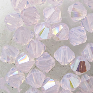 Austrian Crystals 4mm 5328 ROSE W OPAL SHIM 30