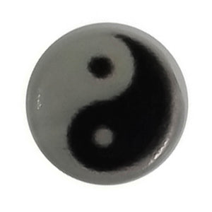 Plas 8mm Ying/Yang UV/Black 150pcs