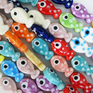 CG 18x12mm Fish Multi Mix 10pcs