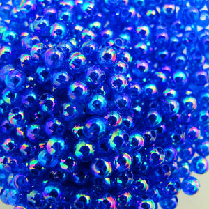 PLAS 4MM RND DARK PERWINKLE 20g/700pcs