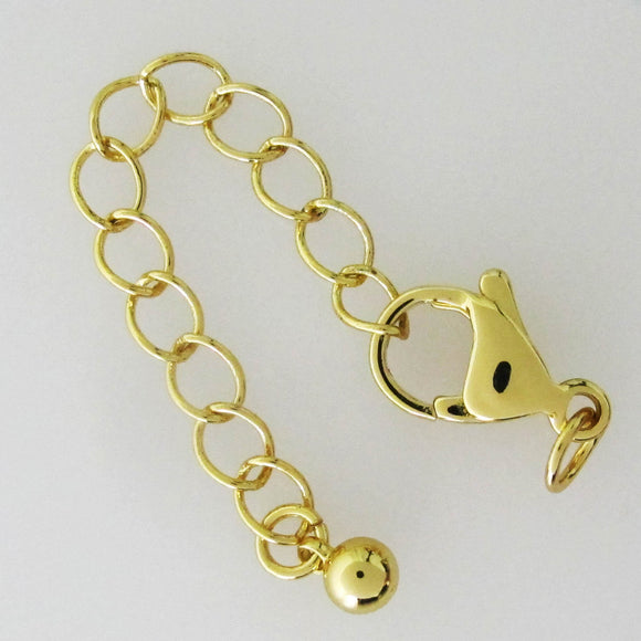 Stainless steel 12mm parrot/chain Gld 4p