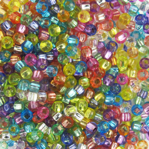 Cg size 6 MIX SILVER SEED BEAD HQ 40gm