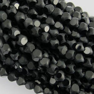 Porcelian 6mm cut Black Porcelian 30pc