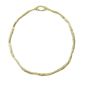 Metal 15mm Hoop+Loop NF Gold 4pcs