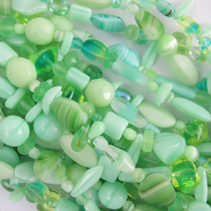 Cz MULTI Mint mix (25+BEADS) 20cm