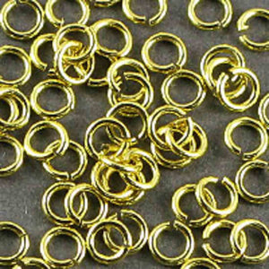 Metal 3x.6mm jumpring NF gold 200pcs