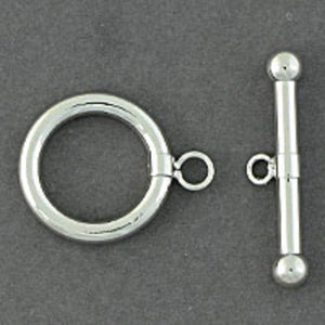 Metal 20mm FOB rnd NF nickel 10pcs