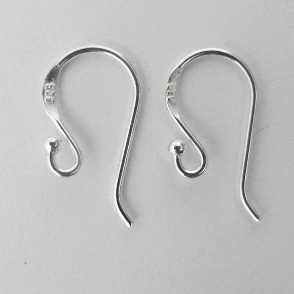 Sterling Silver Earring Hooks – Wholesale Beads