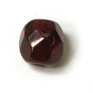 cz 4mm rnd faceted trns garnet 50pcs