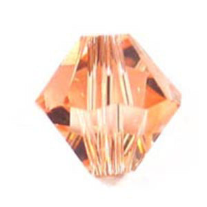 Austrian Crystals 6mm 5328 light peach 20p